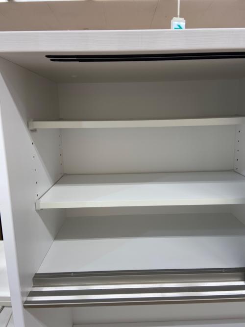 ニトリ レンジボード ホワイト モイス加工・フルオープン・ソフトクローズ