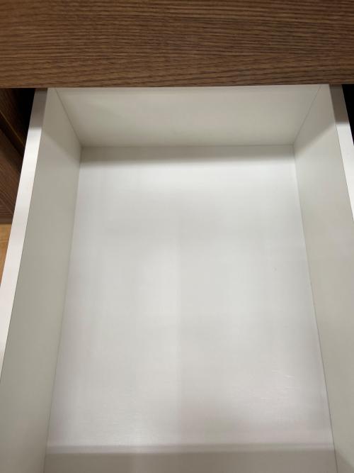 レンジボード ブラウン 3枚扉