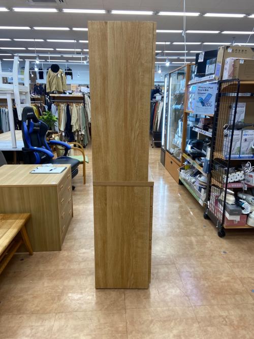 ニトリ レンジボード ナチュラル 3枚扉 エトナ