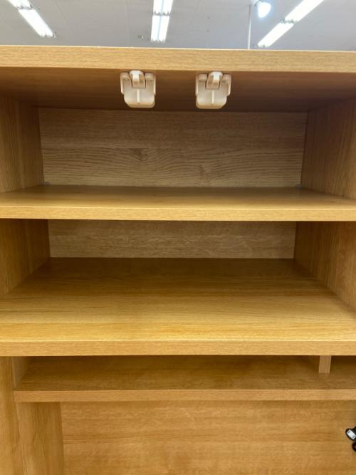 ニトリ レンジボード ナチュラル 3枚扉 エトナ