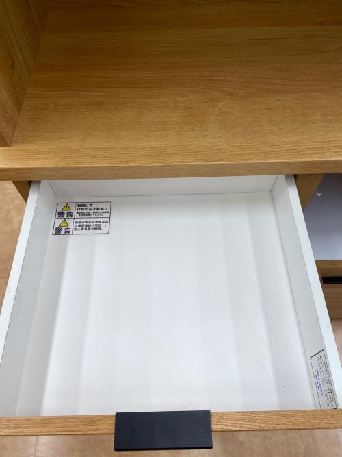 ニトリ レンジボード ナチュラル 3枚扉 エトナ