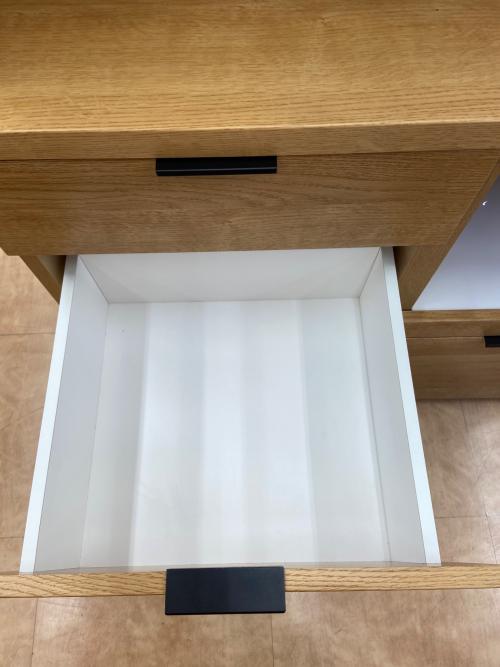 ニトリ レンジボード ナチュラル 3枚扉 エトナ