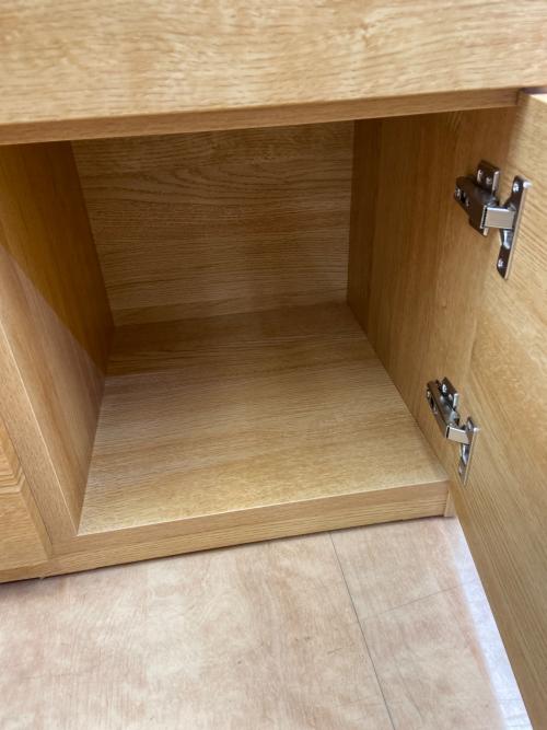 ニトリ レンジボード ナチュラル 3枚扉 エトナ