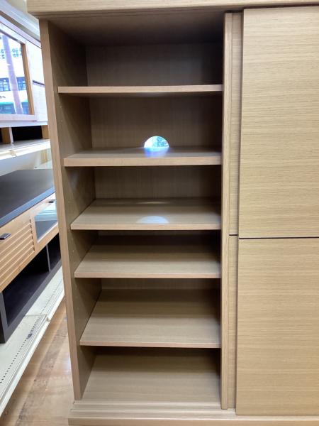 ニトリ シューズボックス ナチュラル スライド式 ロータイプ