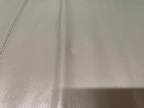 冨士ファニチア (フジファニチア) 3人掛けソファー グリーン 半革