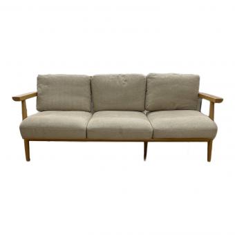 無印良品 (ムジルシリョウヒン) 3人掛けソファー ナチュラル