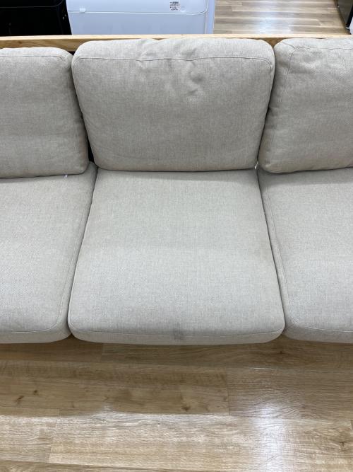無印良品 (ムジルシリョウヒン) 3人掛けソファー ナチュラル