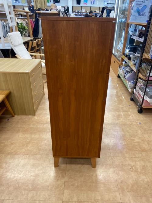 ニトリ 6段チェスト ダークブラウン｜トレファクONLINE