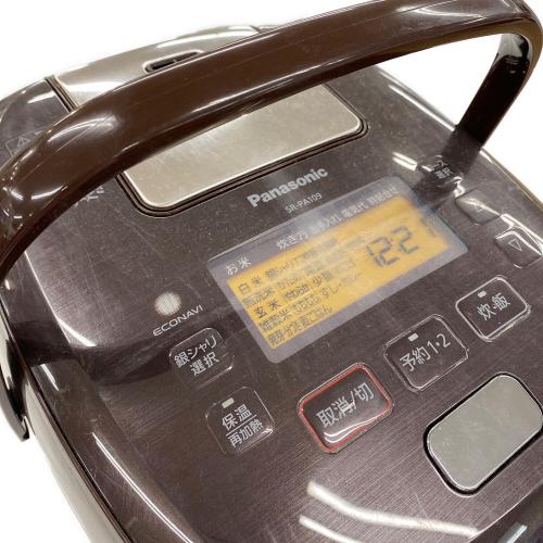 Panasonic (パナソニック) 圧力IH炊飯ジャー SR-PA109 2019年製 5.5合(1.0L)