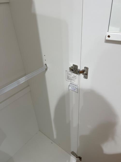 ニトリ ワードローブ ホワイト クエス