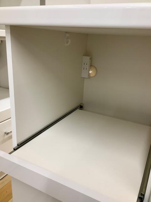 Pamouna (パモウナ) レンジボード ソフトクローズ ホワイト