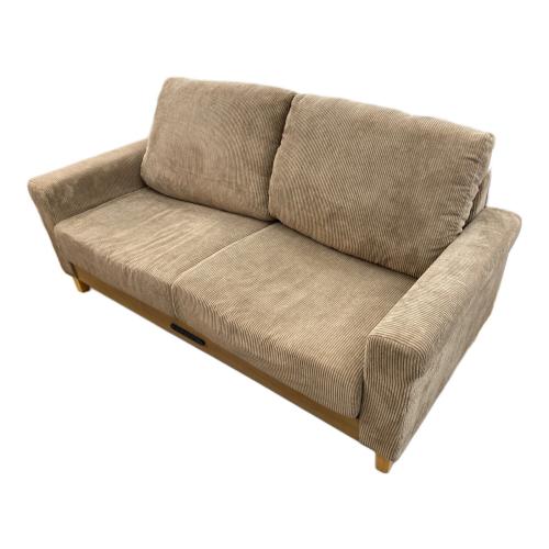 市場株式会社 (イチバカブシキガイシャ) 2人掛けソファー ブラウン RAS-3396BR RASIC