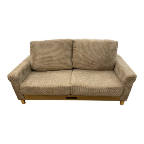 市場株式会社 (イチバカブシキガイシャ) 2人掛けソファー ブラウン RAS-3396BR RASIC