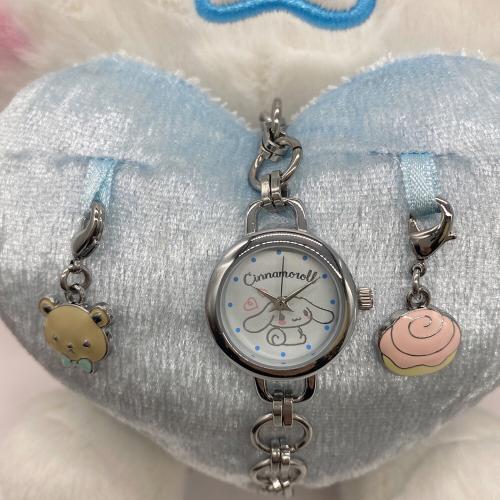 Sanrio (サンリオ) シナモロール チャーム＆ウォッチ ぬいぐるみ ヌイグルミ