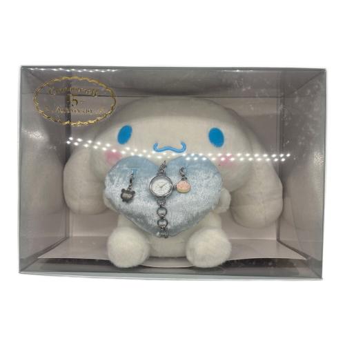 Sanrio (サンリオ) シナモロール チャーム＆ウォッチ ぬいぐるみ ヌイグルミ