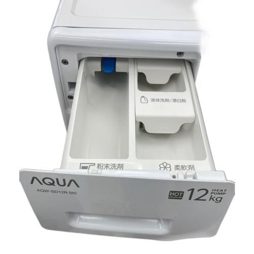 AQUA (アクア) ドラム式洗濯乾燥機 12.0kg 6.0kg AQW-SD12R-L(W) リファービッシュ品 クリーニング済