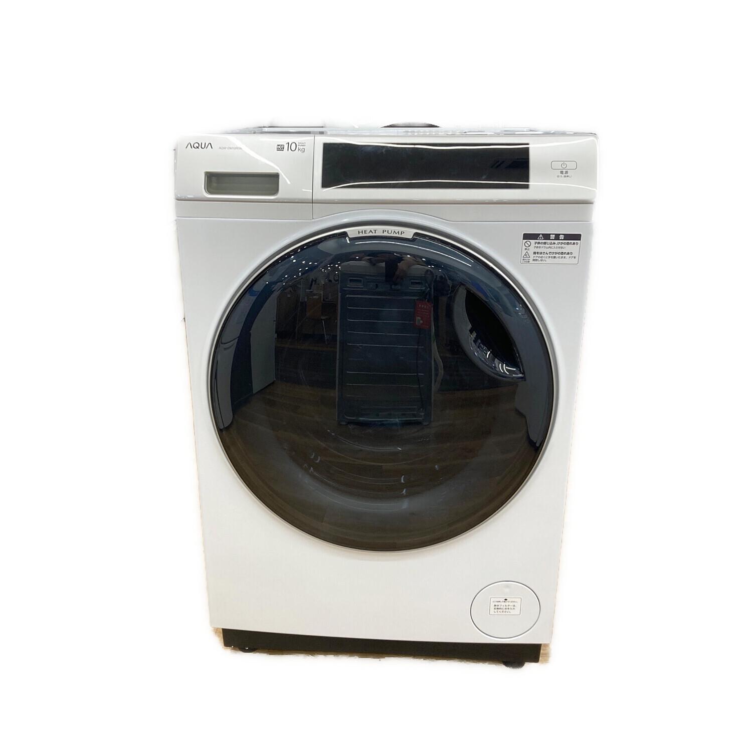 AQUA (アクア) ドラム式洗濯乾燥機 10.0kg 5.0kg AQW-DM10R-L(W