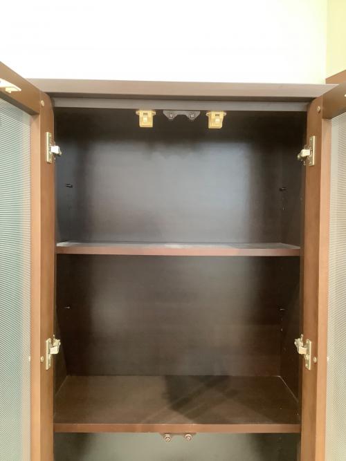 松田家具 (マツダカグ) 食器棚 幅70 奥50 高200 （ｃｍ） ブラウン