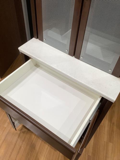 松田家具 (マツダカグ) 食器棚 幅70 奥50 高200 （ｃｍ） ブラウン