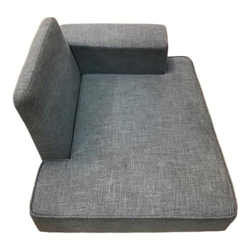 1人掛けソファー ネイビー ファブリック