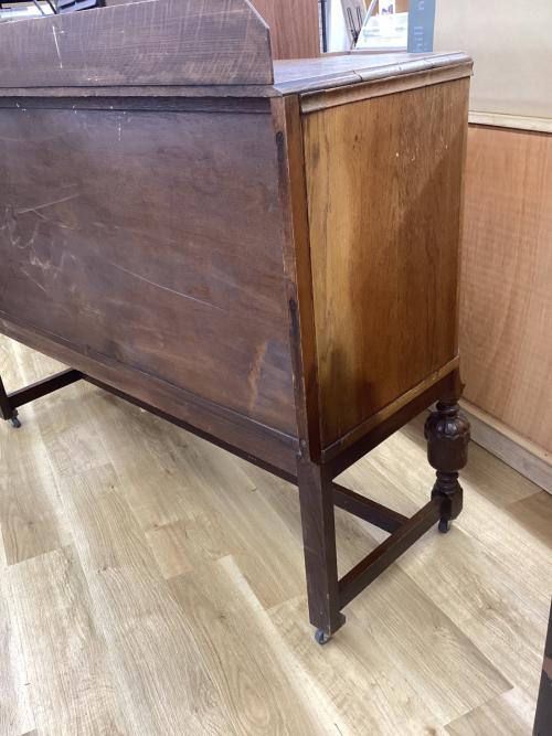 サイドボード ブラウン×ゴールド