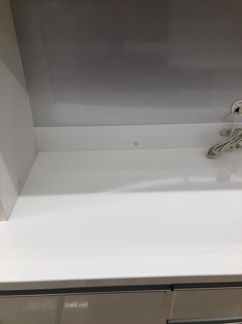 高橋木工所 (タカハシモッコウジョ) レンジボード ホワイト ソフトクローズ スライド扉