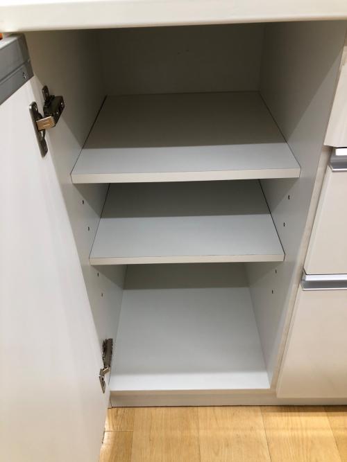 高橋木工所 (タカハシモッコウジョ) レンジボード ホワイト ソフトクローズ スライド扉