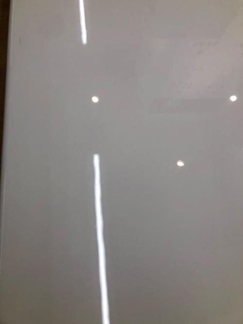 ニトリ キッチンカウンター ホワイト×ベージュ 2枚扉