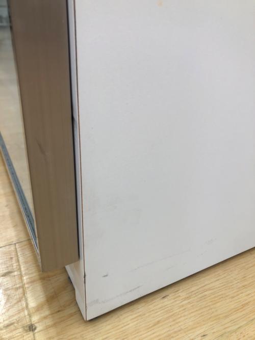 ニトリ キッチンカウンター ホワイト×ベージュ 2枚扉