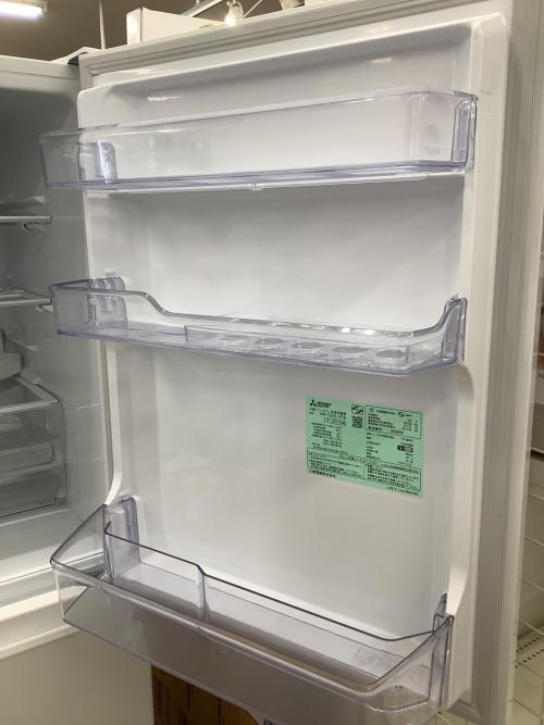 MITSUBISHI (ミツビシ) 3ドア冷蔵庫 MR-C33H-W1 2023年製 330L