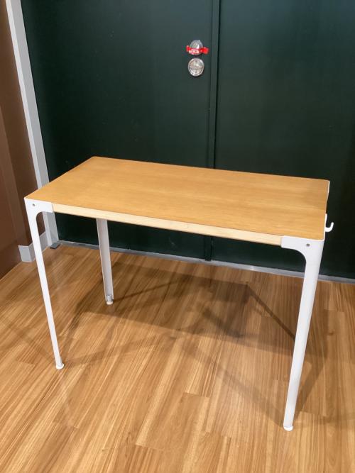 無印良品 (ムジルシリョウヒン) ライティングデスク ナチュラル×ホワイト