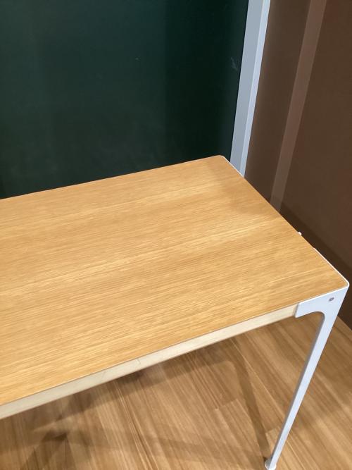 無印良品 (ムジルシリョウヒン) ライティングデスク ナチュラル×ホワイト