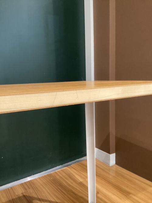 無印良品 (ムジルシリョウヒン) ライティングデスク ナチュラル×ホワイト