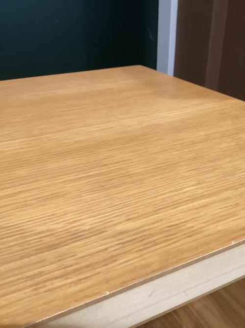 無印良品 (ムジルシリョウヒン) ライティングデスク ナチュラル×ホワイト