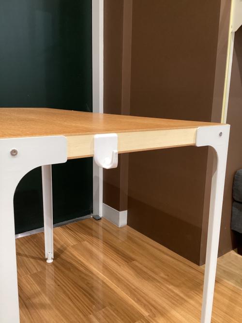 無印良品 (ムジルシリョウヒン) ライティングデスク ナチュラル×ホワイト