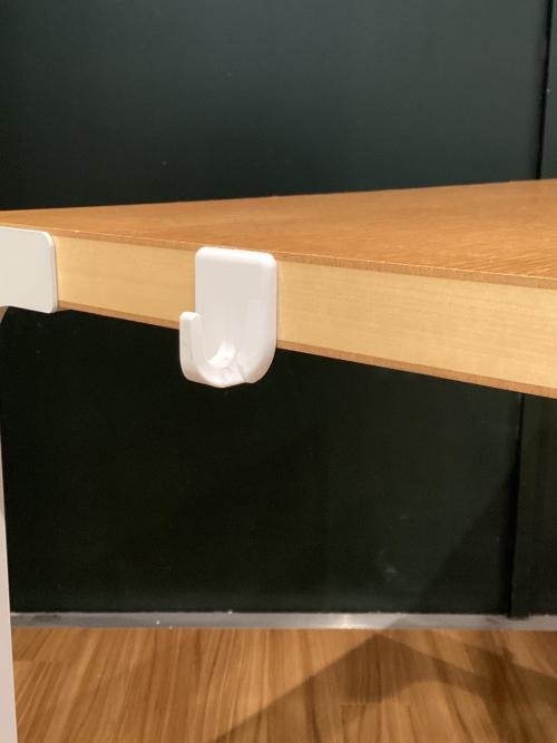 無印良品 (ムジルシリョウヒン) ライティングデスク ナチュラル×ホワイト