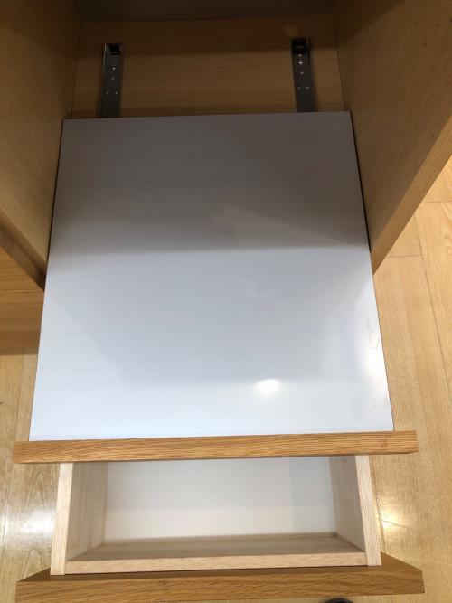 UNICO (ウニコ) キッチンカウンター ナチュラル サイズ 1202×450×880mm （横×奥行×高さ） HUTTE