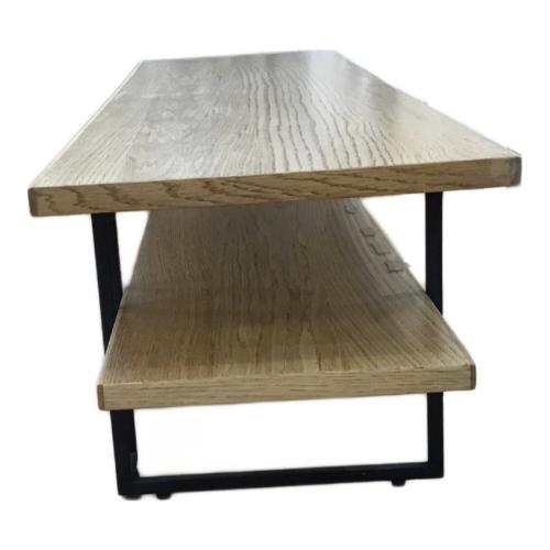 ニトリ ローボード ナチュラル×ブラック アウロス3