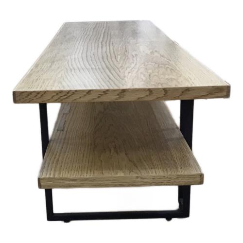 ニトリ ローボード ナチュラル×ブラック アウロス3