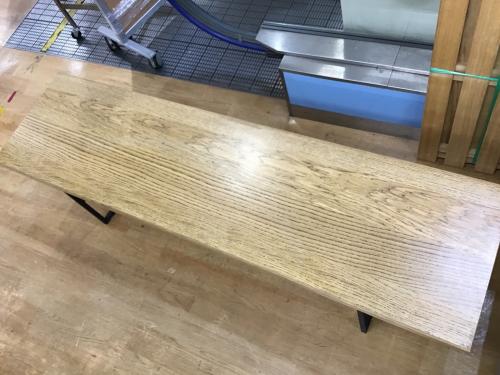 ニトリ ローボード ナチュラル×ブラック アウロス3