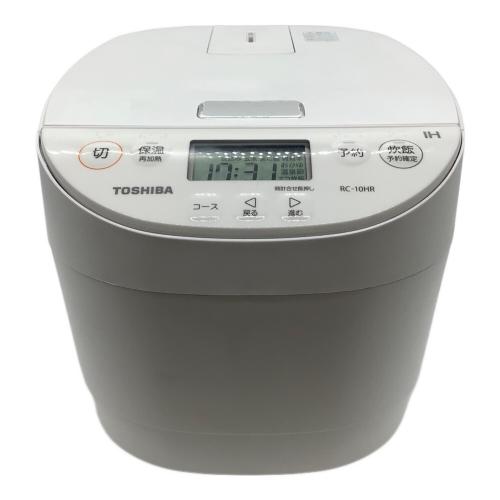 TOSHIBA (トウシバ) IH炊飯ジャー RC-10HR 2023年製 5.5合(1.0L)