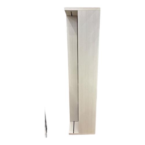 スライド書棚 ホワイト