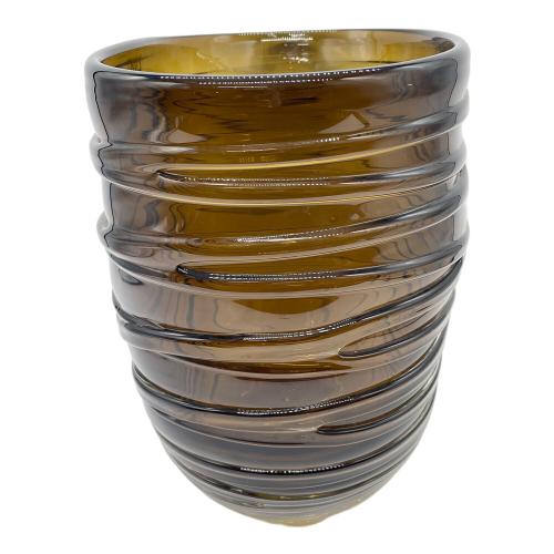 LSA (エルエスエー) ガラスベース 花瓶 Yarn Vase H24