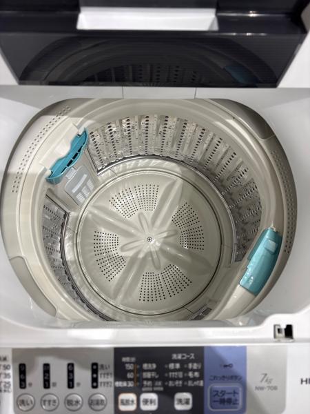 HITACHI 全自動洗濯機　NW-70B HITACHI (ヒタチ) 全自動洗濯機 NW-70B 2018年製｜トレファクONLINE