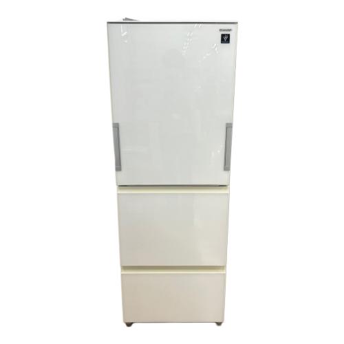 SHARP (シャープ) 3ドア冷蔵庫 SJ-GW35C-W 2017年製 350L