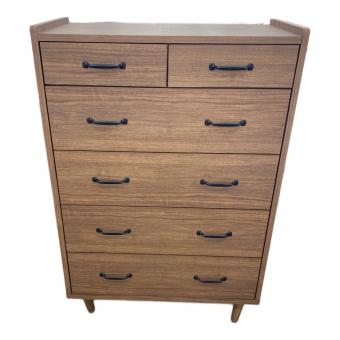 後藤家具 5段チェスト ブラウン