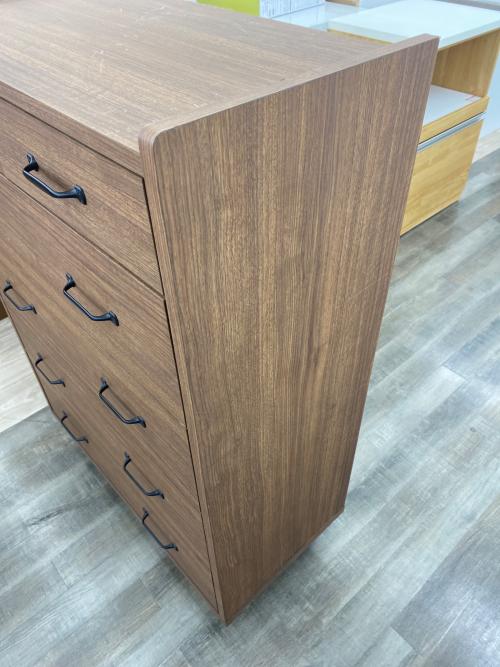 後藤家具 5段チェスト ブラウン