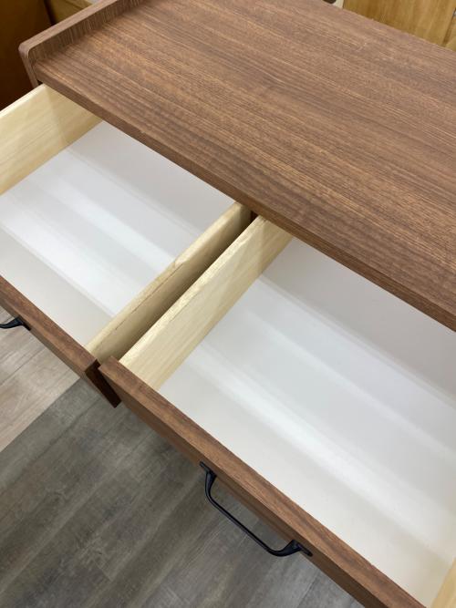 後藤家具 5段チェスト ブラウン