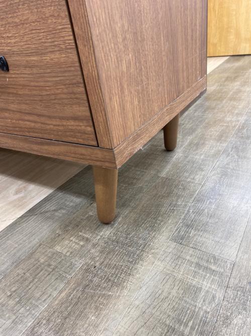 後藤家具 5段チェスト ブラウン