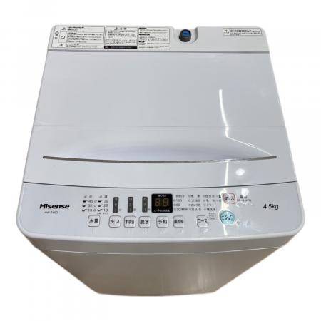 Hisense（ハイセンス）の洗濯機2020年製（HW-T45D）です。【トレファク東大阪店】 Hisense (ハイセンス) 全自動洗濯機 HW-T45D 2020年製｜トレファクONLINE